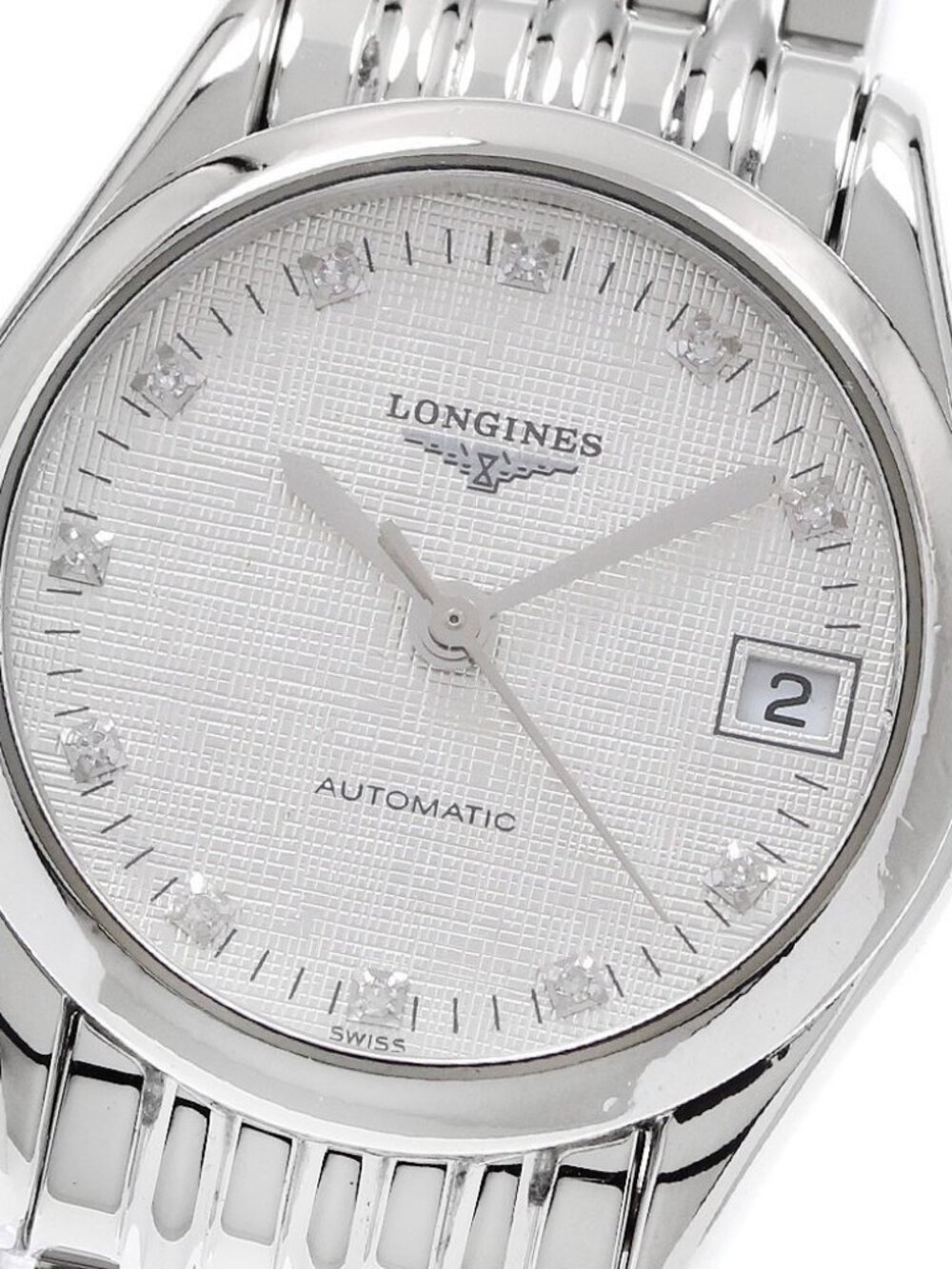 LONGINES Grand Classic L4.298.4 11P Diamond Date Automatic Ladies Watch_923563 - Picture 6 of 11